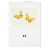 Yellow Butterfly - What if I fall? Inspirational (Back)