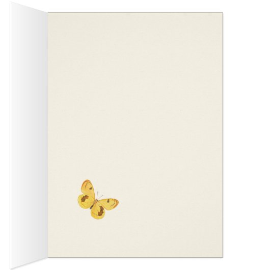 Yellow Butterfly - What if I fall? Inspirational (Inside (Right))