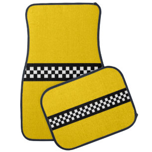 Yellow Cab Car Mat