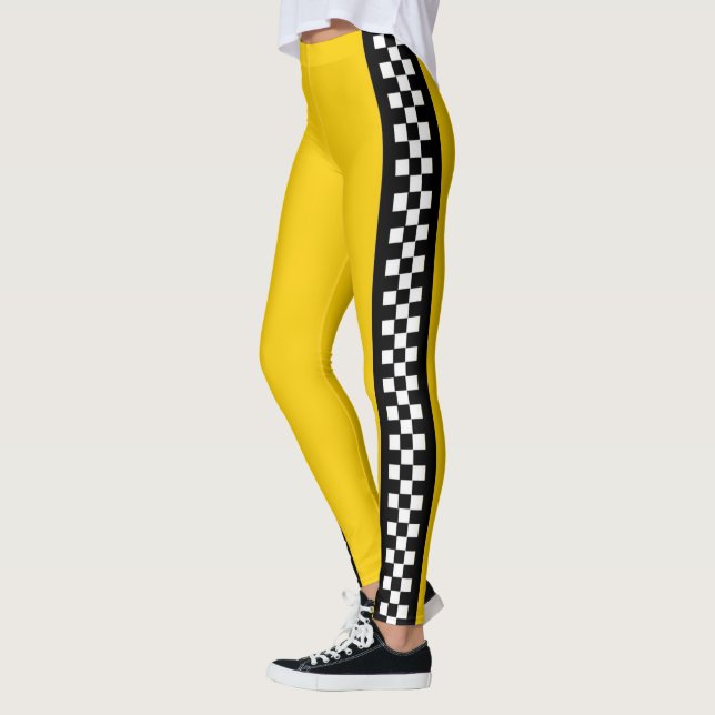 Yellow Cab Leggings (Left)