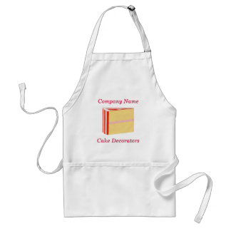 Yellow Cake Red Icing Promotional Aprons
