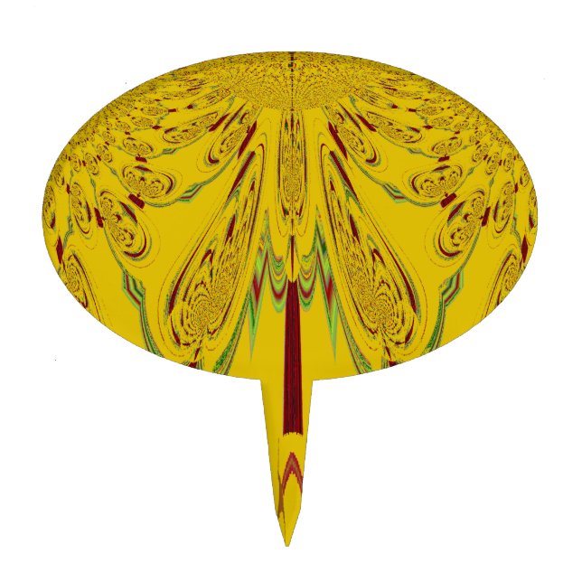 Yellow Cake Topper (Front)