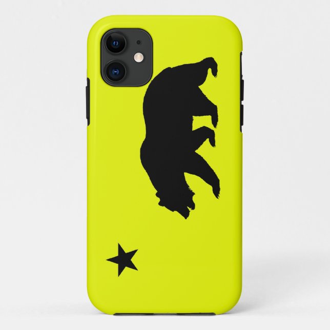 Yellow California iPhone 5 Case (Back)