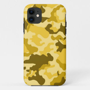 Yellow Camo iPad 5 Case