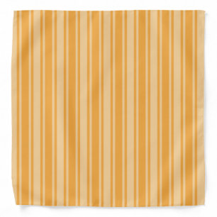 Yellow candy stripes bandana