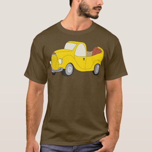 Yellow car T_Shirt