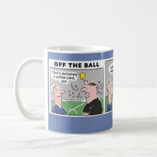 Yellow Card at Football Coffee Mug