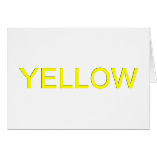 Yellow Cards