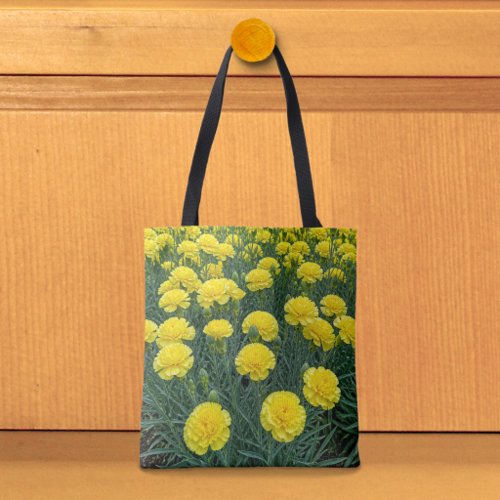Yellow Carnations Tote Bag