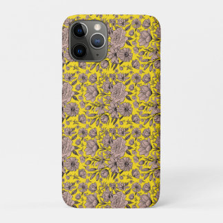 Yellow  iPhone 11 pro case