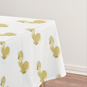 Yellow Cat Tablecloth