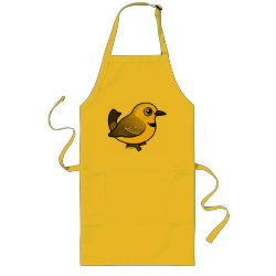 Yellow Chat Long Apron