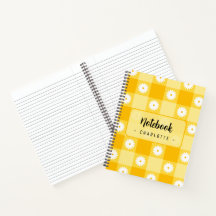 Yellow Checkered Floral