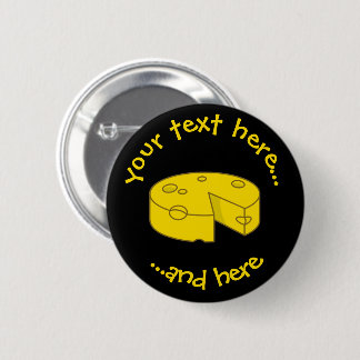Yellow Cheese Button