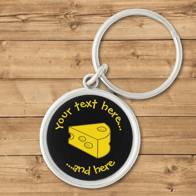 Yellow Cheese Keychain (Creator Uploaded)