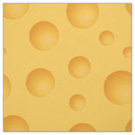Yellow Cheese Pattern Fabric