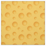 Yellow Cheese Pattern Fabric