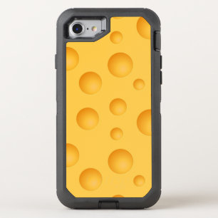 Yellow Cheese Pattern OtterBox Defender iPhone SE/8/7 Case