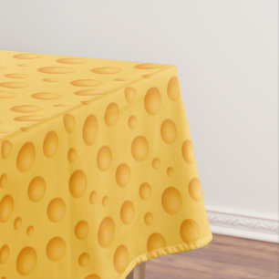 Yellow Cheese Pattern Tablecloth
