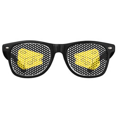 Yellow Cheese Retro Sunglasses