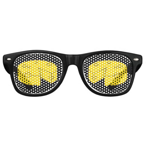 Yellow Cheese Retro Sunglasses