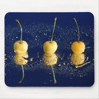 yellow cherries_4 mouse pad