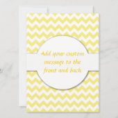 Yellow Chevron Design (Front)