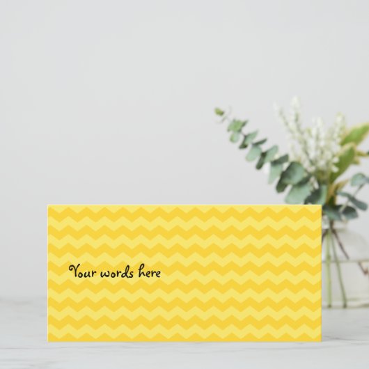 Yellow chevrons (Standing Front)