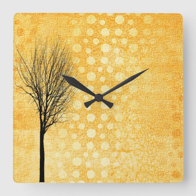 Yellow Chic Clock (Front)