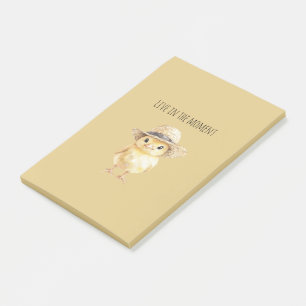 Yellow Chicken Hat Post-it Notes