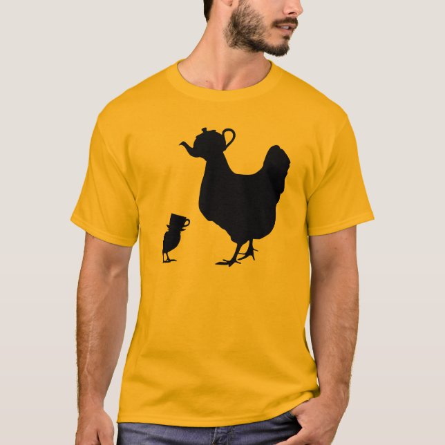 Yellow chicken teapot chick T-Shirt (Front)