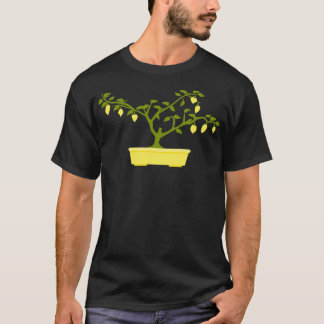 Yellow Chili Bonsai in Yellow Bonsai Pot T-Shirt