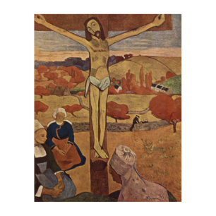 Yellow Christ by Paul Gauguin, Vintage Fine Art