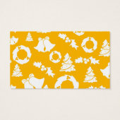 Yellow Christmas Pattern (Back)