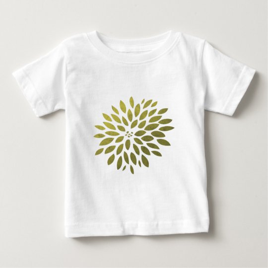 Yellow Chrysanthemum Baby T-Shirt
