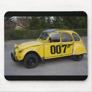 Yellow Citroën 2CV Mouse Pad