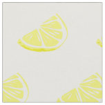 Yellow Citrus Fruit Lemons Fabric