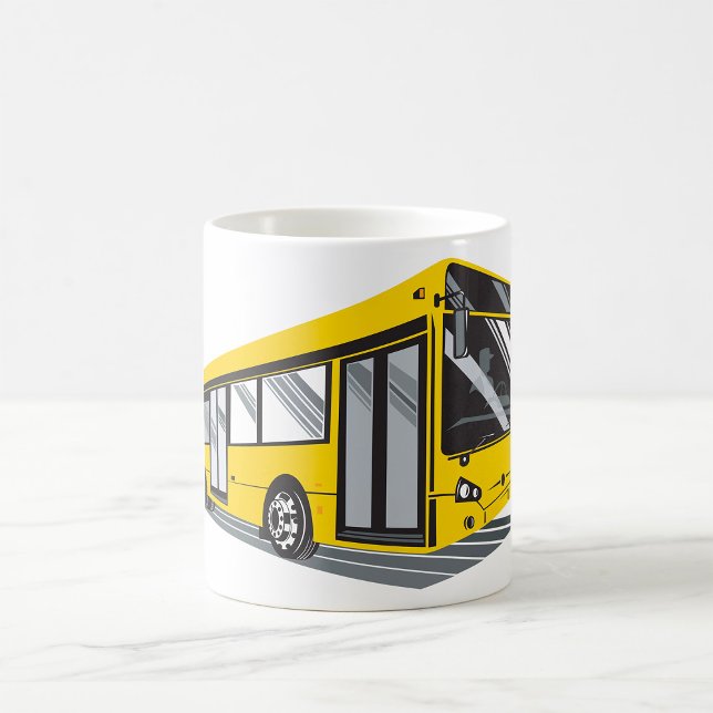 Yellow City Bus Coffee Mug (Creator Uploaded)
