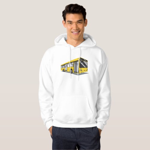 Yellow City Bus Hoodie