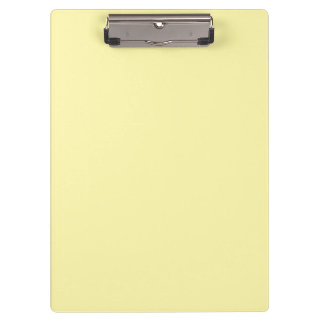 Yellow Clipboard  (Front)