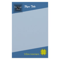 Yellow Clover Ribbon by Kenneth Yoncich Flyer