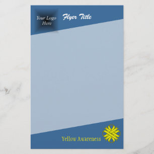 Yellow Clover Ribbon by Kenneth Yoncich Flyer