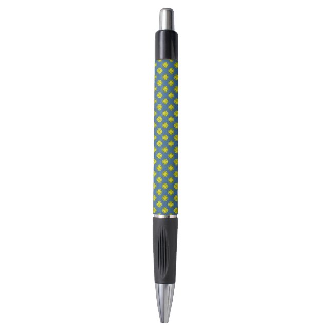 Yellow Clover Ribbon by Kenneth Yoncich Pen (Front Vertical)