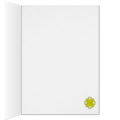 Yellow Clover Ribbon Template by Kenneth Yoncich (Inside (Right))