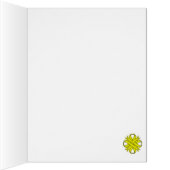 Yellow Clover Ribbon Template by Kenneth Yoncich (Inside (Right))