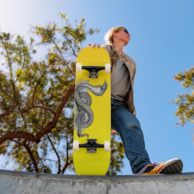 Yellow Cobra - Skateboard (Outdoor 1)