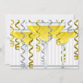 Yellow cocktail and ribbon (Front)