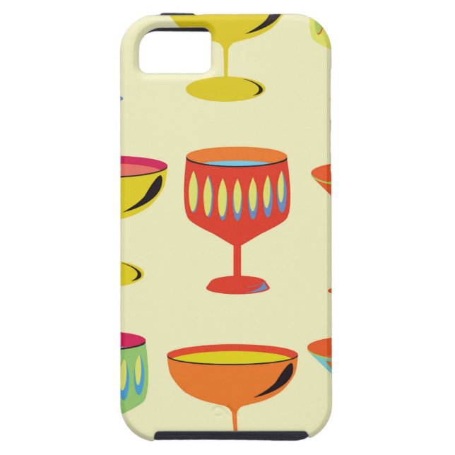 Yellow cocktail time Case-Mate iPhone case (Back)