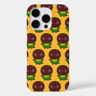 yellow-collared lovebird iPhone 16 pro case