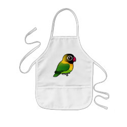 Birdorable Yellow-collared Lovebird Kid's Apron